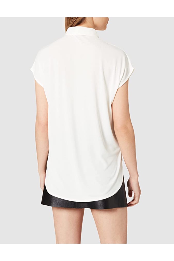 Herrlicher - Blúzka Svania z micromodalu Chalk - chalk Herrlicher - Blúzka Svania z micromodalu Chalk - chalk