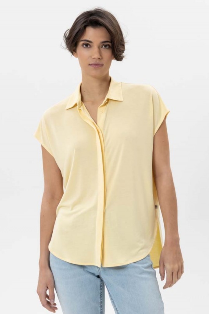 Herrlicher - Blúzka Svania z micromodalu Amber - amber Herrlicher - Blúzka Svania z micromodalu Amber - amber