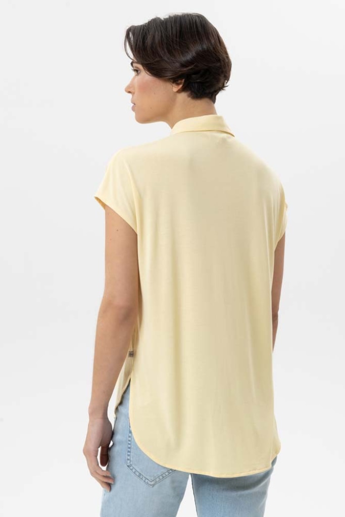 Herrlicher - Blúzka Svania z micromodalu Amber - amber Herrlicher - Blúzka Svania z micromodalu Amber - amber