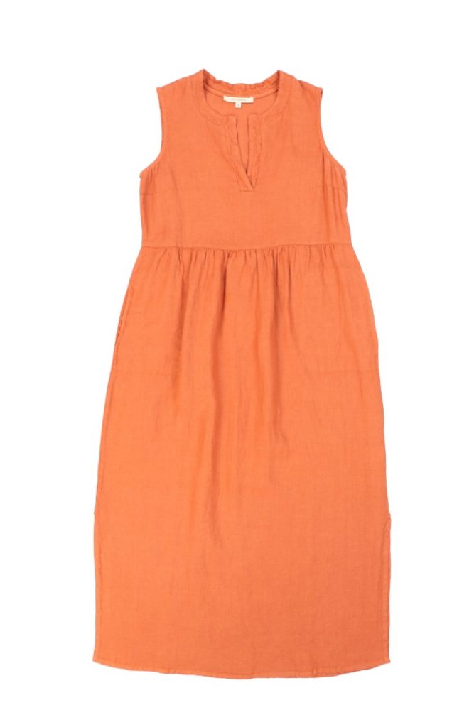 La Fée Maraboutée - Šaty ľanové dlhé Cajou - cajou