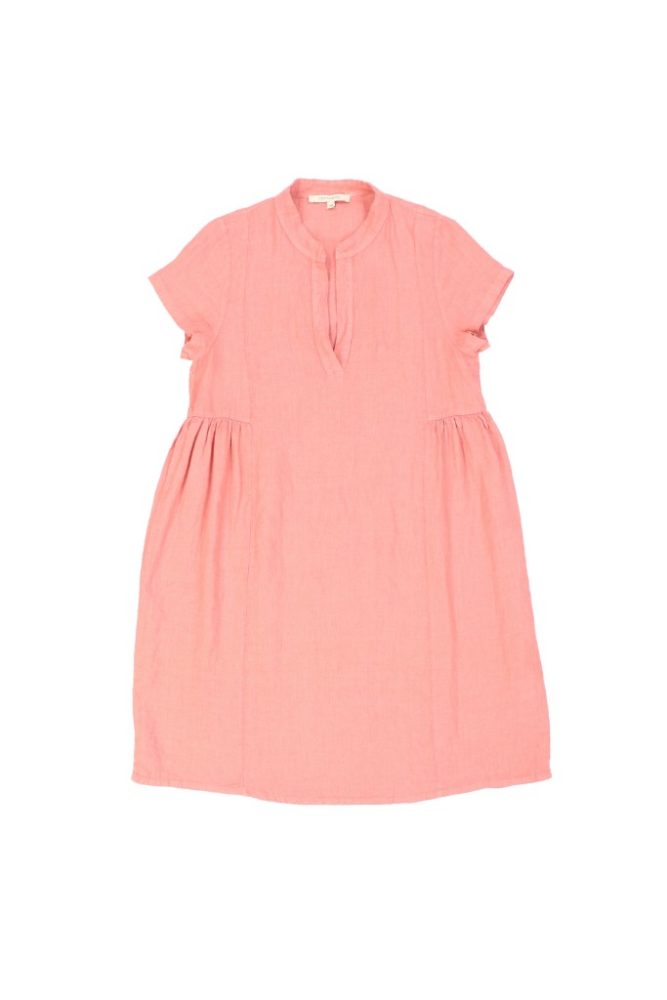 La Fée Maraboutée - Šaty ľanové voľné Sorbet - sorbet