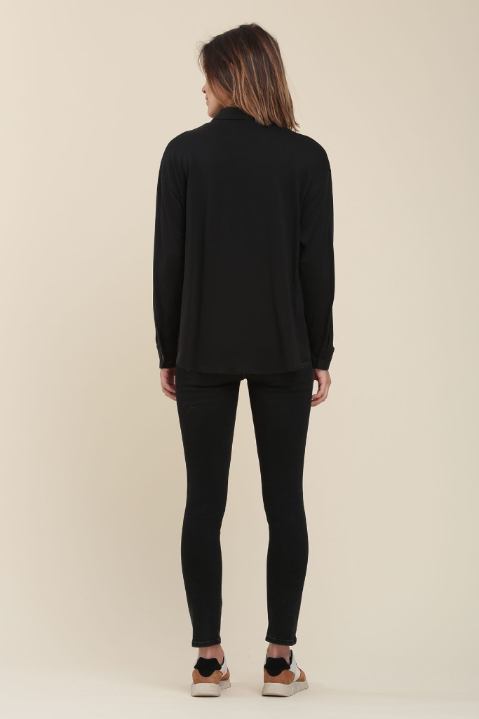 La Fée Maraboutée - Blúzka Noir - noir La Fée Maraboutée - Blúzka Noir - noir