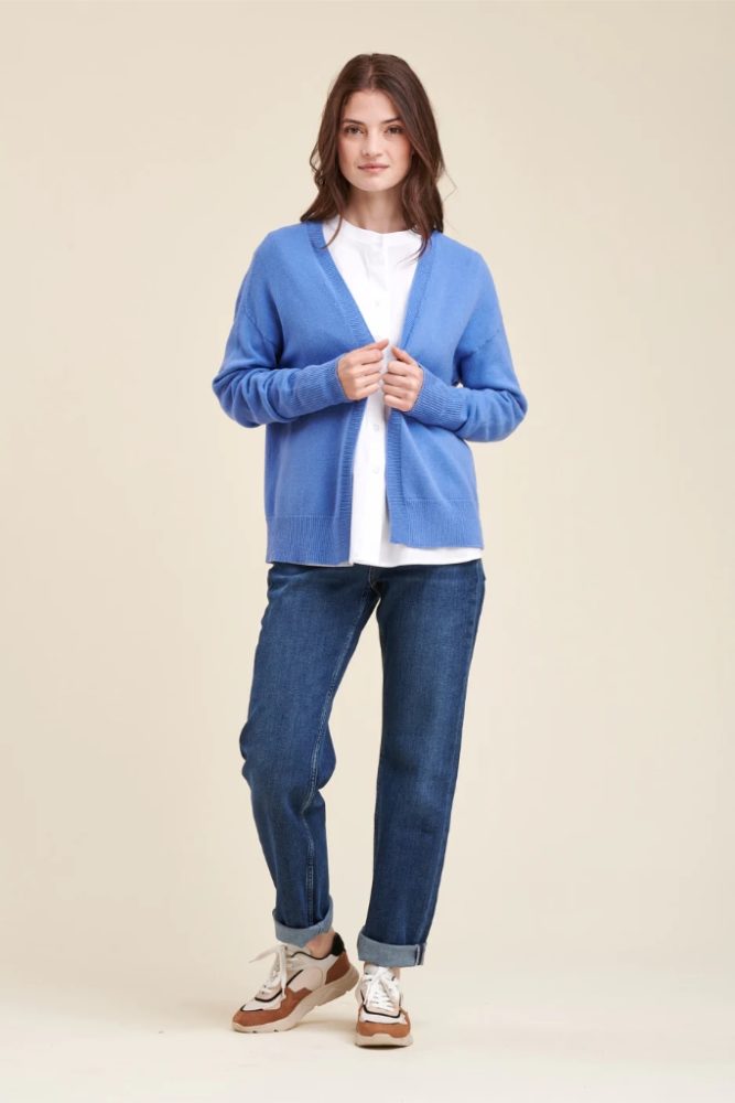 La Fée Maraboutée - Sveter bez zapínania Myosotis - myosotis