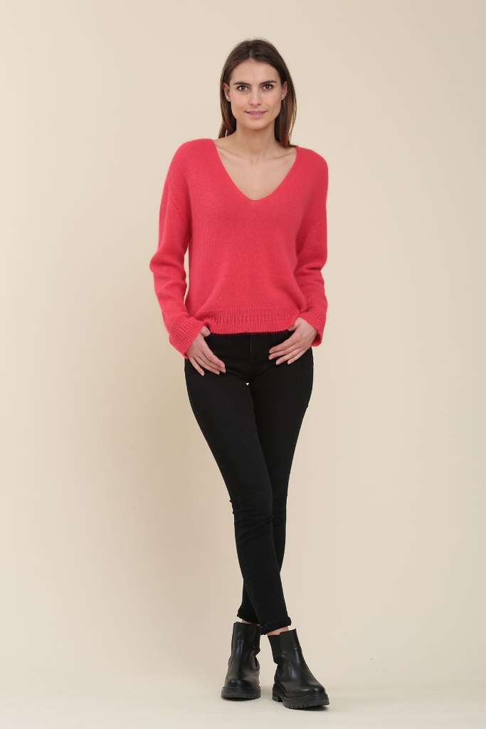 La Fée Maraboutée - Pulóver s ozdobným patentom Tomette - tomette La Fée Maraboutée - Pulóver s ozdobným patentom Tomette - tomette