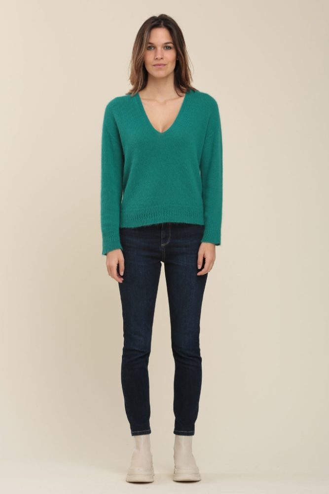 La Fée Maraboutée - Pulóver s ozdobným patentom Chlorophylle - chlorophylle