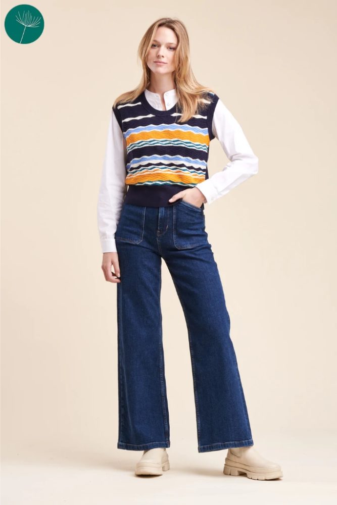 La Fée Maraboutée - Vesta so vzorom Marine - marine