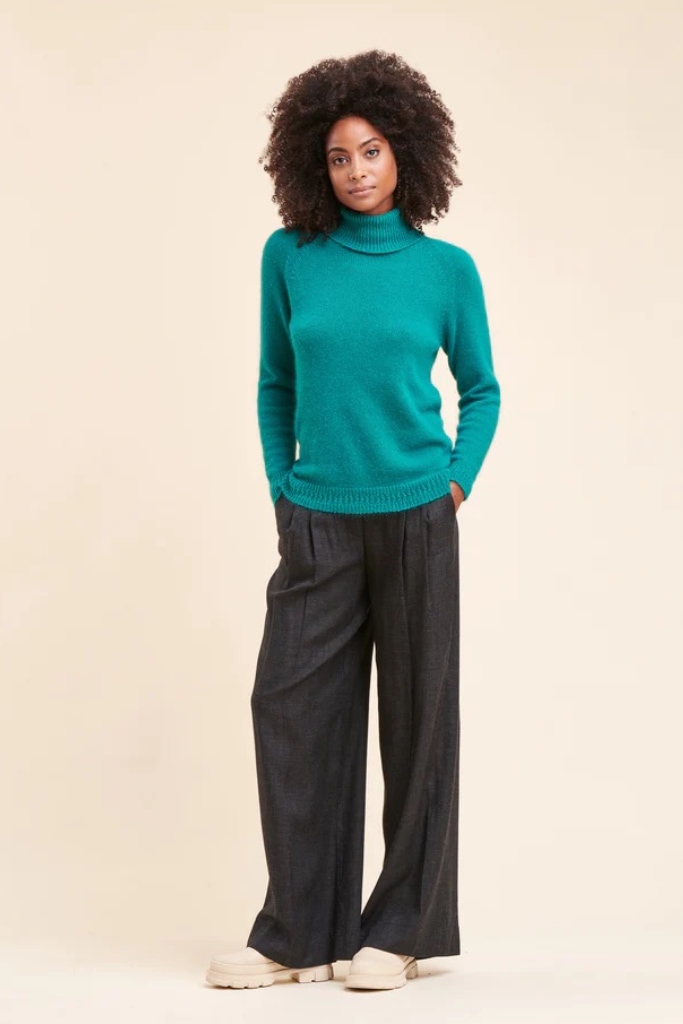 La Fée Maraboutée - Rolák s ozdobným patentom Chlorophylle - chlorophylle La Fée Maraboutée - Rolák s ozdobným patentom Chlorophylle - chlorophylle