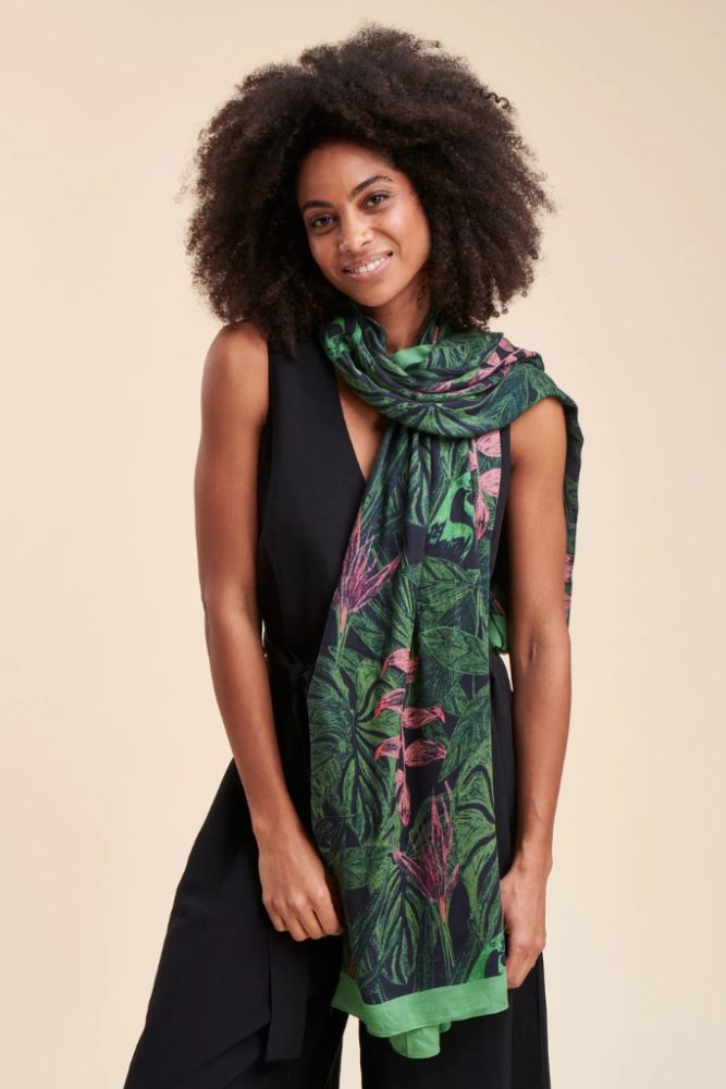 La Fée Maraboutée - Šatka pestrofarebná Chlorophylle - chlorophylle