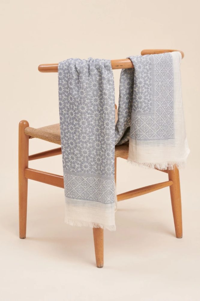 La Fée Maraboutée - Šál Denim - denim