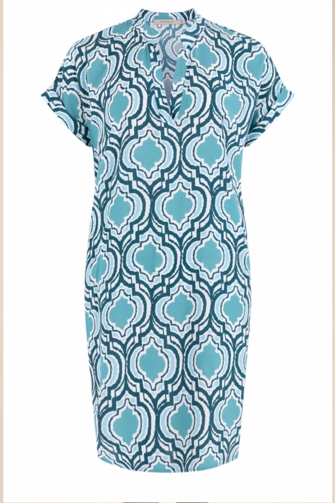 La Fée Maraboutée - Šaty s vzorom Calanques - calanques La Fée Maraboutée - Šaty s vzorom Calanques - calanques