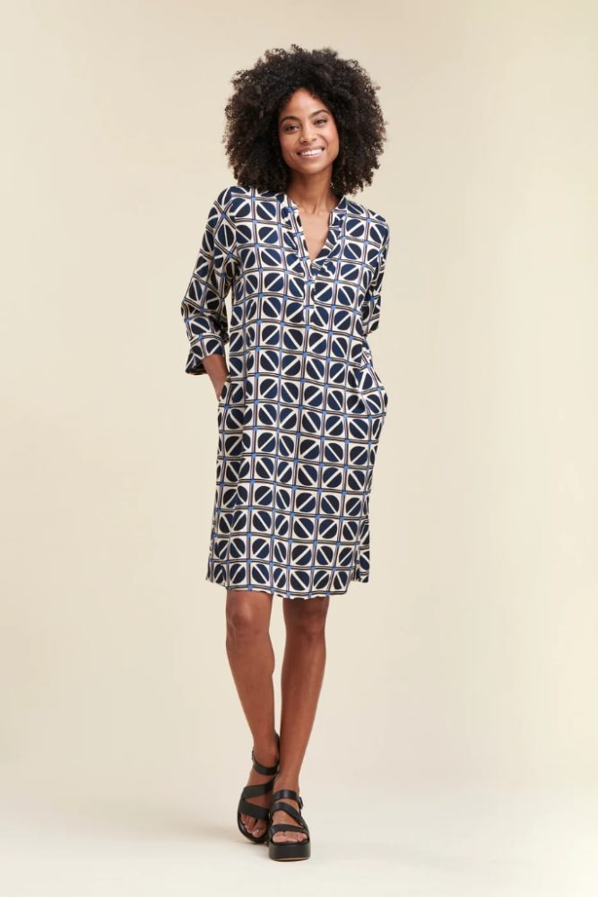 La Fée Maraboutée - Šaty voľné Bleu encre - bleu encre