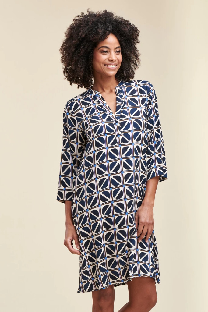 La Fée Maraboutée - Šaty voľné Bleu encre - bleu encre La Fée Maraboutée - Šaty voľné Bleu encre - bleu encre