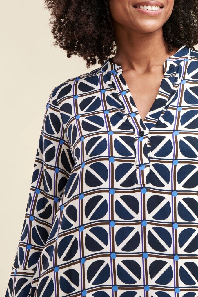 La Fée Maraboutée - Šaty voľné Bleu encre - bleu encre La Fée Maraboutée - Šaty voľné Bleu encre - bleu encre