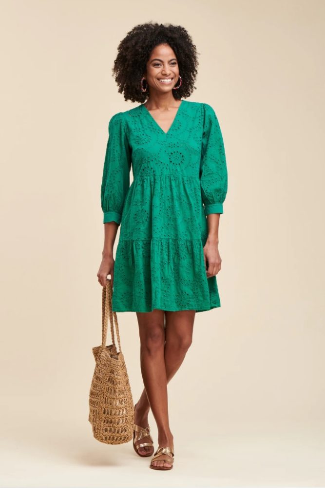 La Fée Maraboutée - Šaty voľné z madeiry Chlorophyll - chlorophyll