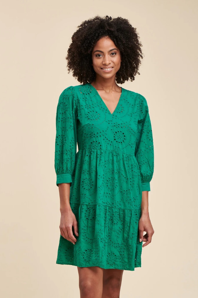 La Fée Maraboutée - Šaty voľné z madeiry Chlorophyll - chlorophyll La Fée Maraboutée - Šaty voľné z madeiry Chlorophyll - chlorophyll