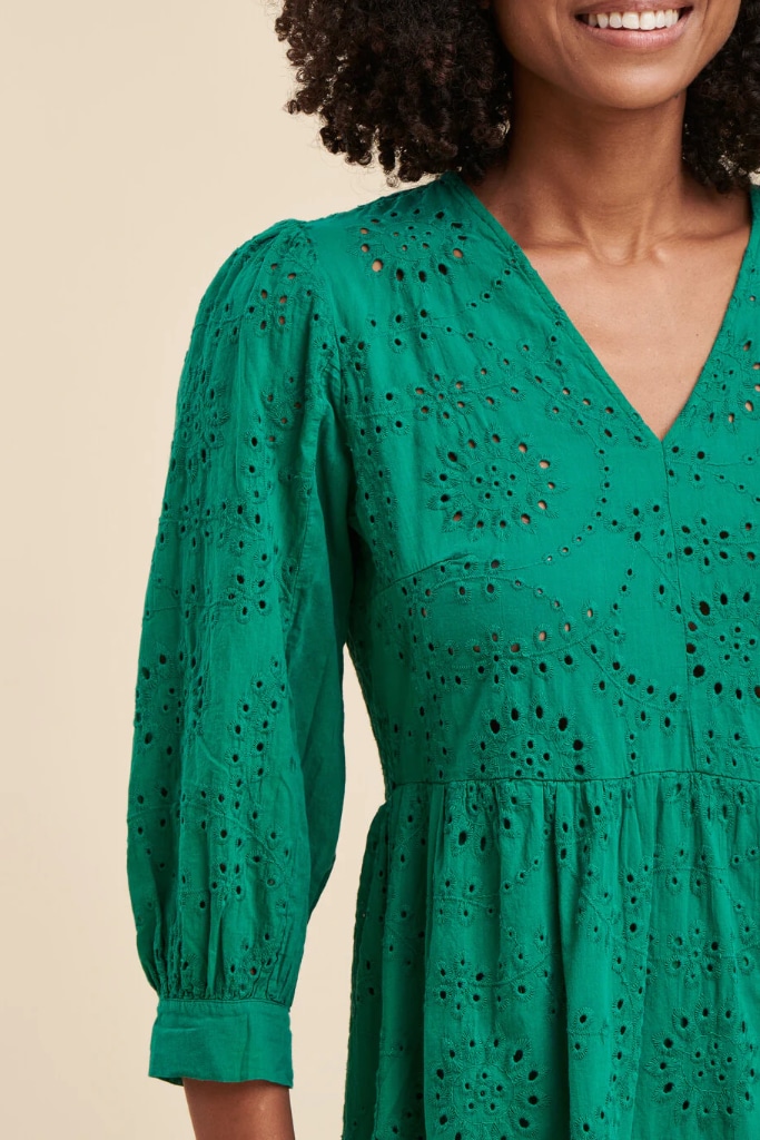 La Fée Maraboutée - Šaty voľné z madeiry Chlorophyll - chlorophyll La Fée Maraboutée - Šaty voľné z madeiry Chlorophyll - chlorophyll