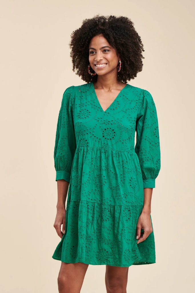 La Fée Maraboutée - Šaty voľné z madeiry Chlorophyll - chlorophyll La Fée Maraboutée - Šaty voľné z madeiry Chlorophyll - chlorophyll