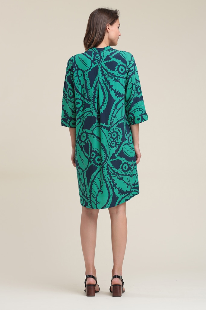 La Fée Maraboutée - Šaty voľné Chlorophyll - chlorophyll La Fée Maraboutée - Šaty voľné Chlorophyll - chlorophyll