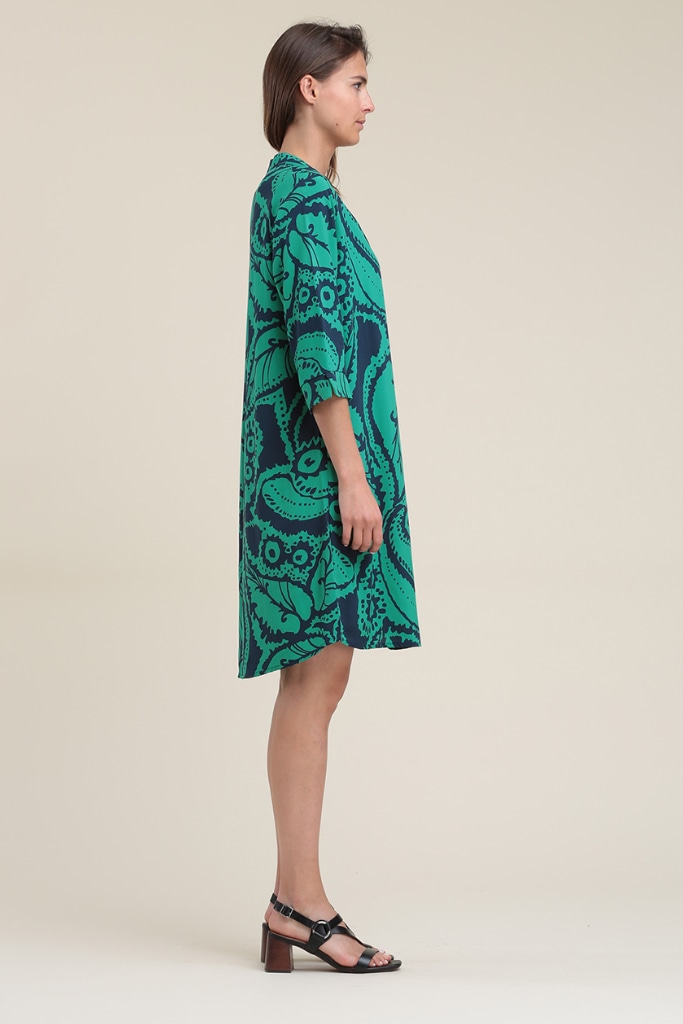 La Fée Maraboutée - Šaty voľné Chlorophyll - chlorophyll La Fée Maraboutée - Šaty voľné Chlorophyll - chlorophyll