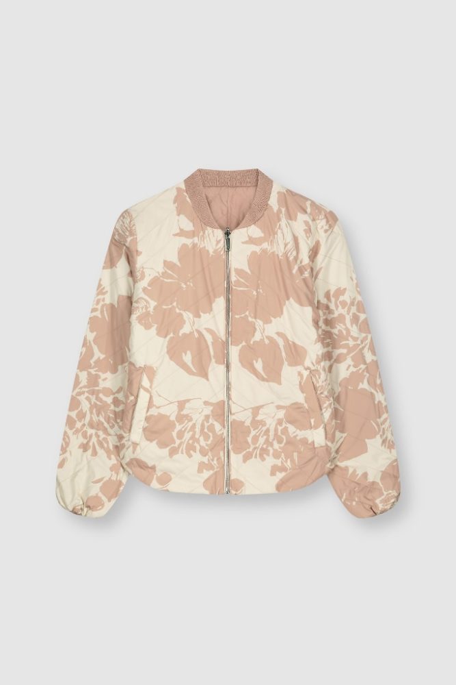 Rino Pelle - Bunda krátka obojstranna Rose dust bloom - rose dust bloom