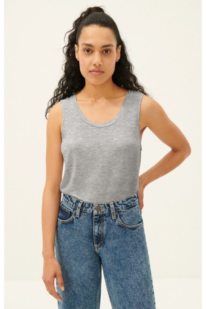 AMERICAN VINTAGE - Tielko Jacksonville Gris Chine - gris chine