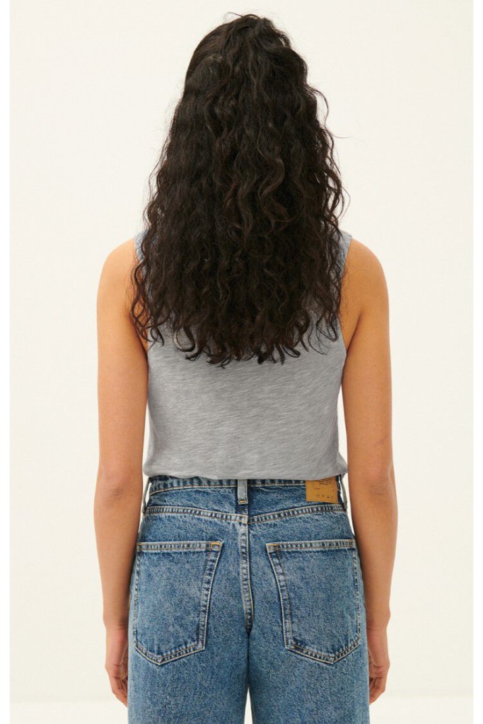 AMERICAN VINTAGE - Tielko Jacksonville Gris Chine - gris chine AMERICAN VINTAGE - Tielko Jacksonville Gris Chine - gris chine