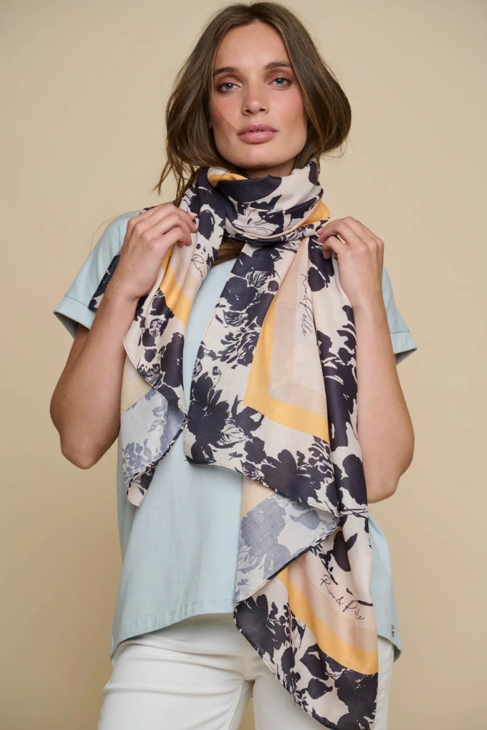 Rino Pelle - Šál Lotis Birch bloom - birch bloom Rino Pelle - Šál Lotis Birch bloom - birch bloom