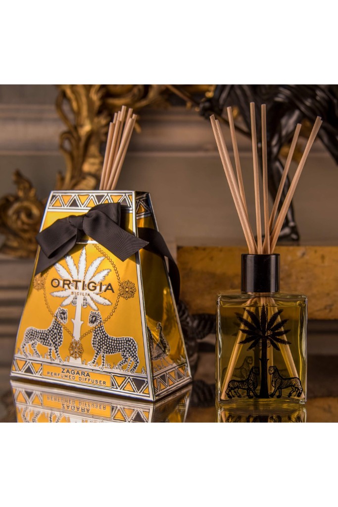 Ortigia Sicilia - Difuzér Zagara 100ml Palma - zagara Ortigia Sicilia - Difuzér Zagara 100ml Palma - zagara