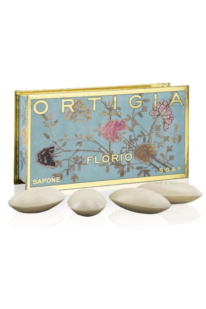 Ortigia Sicilia - Mydielka darčekové Florio 4x40g - florio