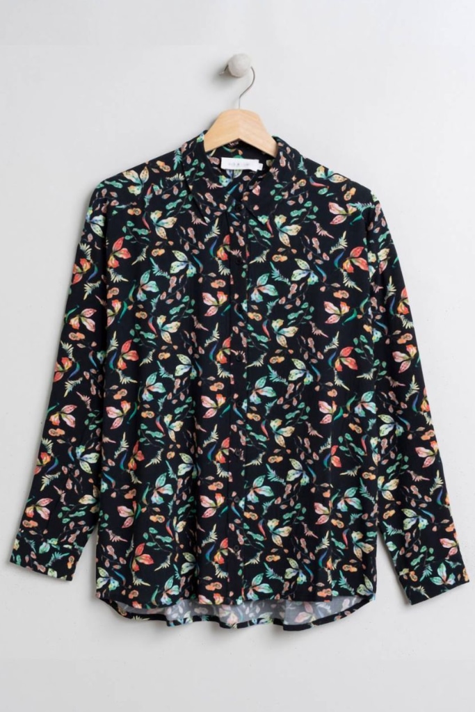 indi cold - Blúzka so vzorom Negro - negro indi cold - Blúzka so vzorom Negro - negro