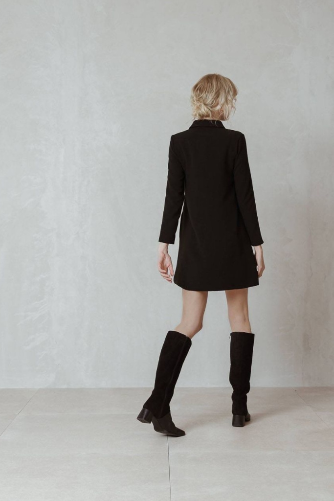 indi cold - Šaty s límcom Negro - negro indi cold - Šaty s límcom Negro - negro