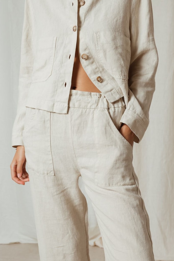 indi cold - Sako voľné ľanové Piedra - piedra indi cold - Sako voľné ľanové Piedra - piedra