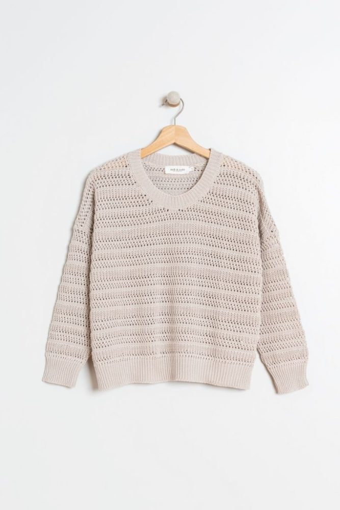 indi cold - RETRO Pulóver voľný Piedra - piedra