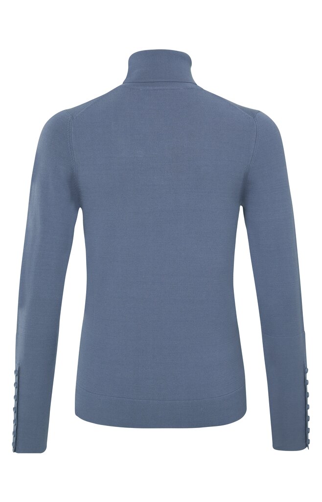 YAYA - Rolák s gombíčkami na rukávoch Wild wind blue - wild wind blue