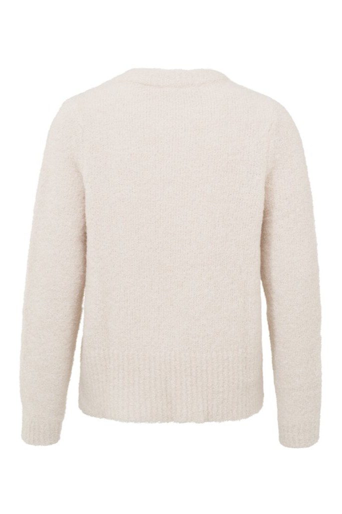 YAYA - Pulóver z vlny Alpaca s okrúhlym výstrihom Quiet gray light silver grey - quiet gray light silver grey YAYA - Pulóver z vlny Alpaca s okrúhlym výstrihom Quiet gray light silver grey - quiet gray light silver grey