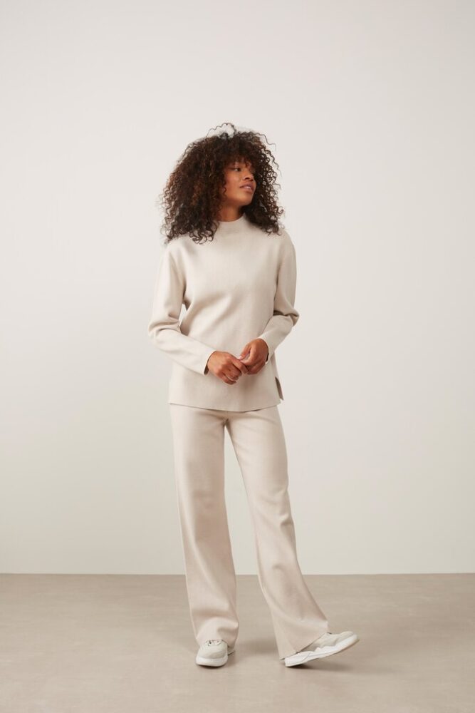 YAYA - Pulóver s polorolákom Quiet gray light silver grey - quiet gray light silver grey