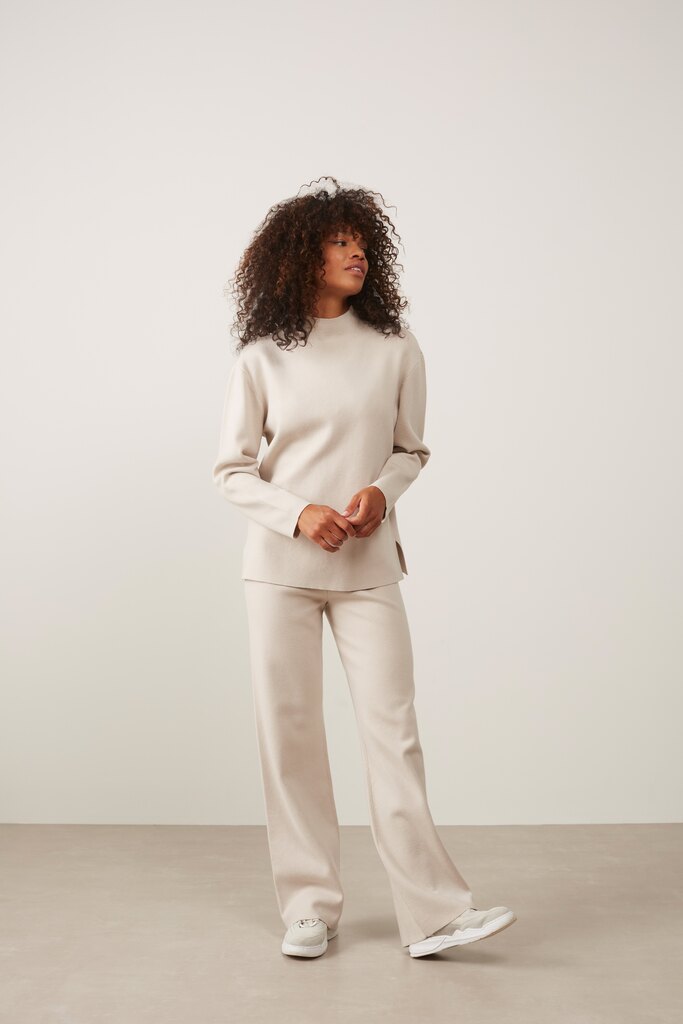 YAYA - Pulóver s polorolákom Quiet gray light silver grey - quiet gray light silver grey YAYA - Pulóver s polorolákom Quiet gray light silver grey - quiet gray light silver grey