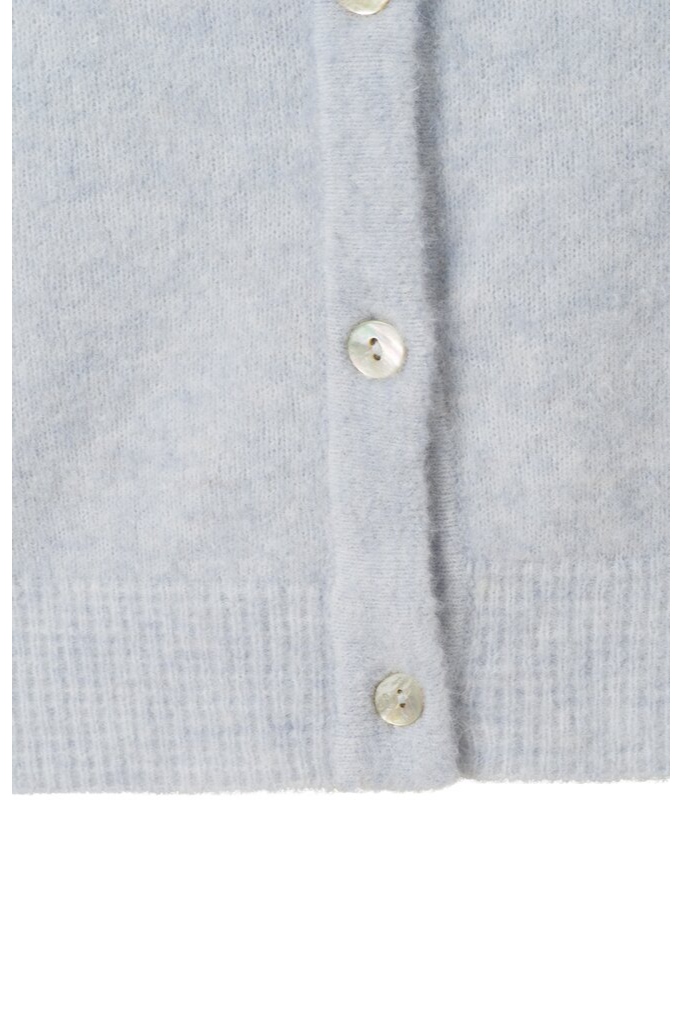 YAYA - Sveter krátky s gombíčkami Pearl blue - pearl blue YAYA - Sveter krátky s gombíčkami Pearl blue - pearl blue