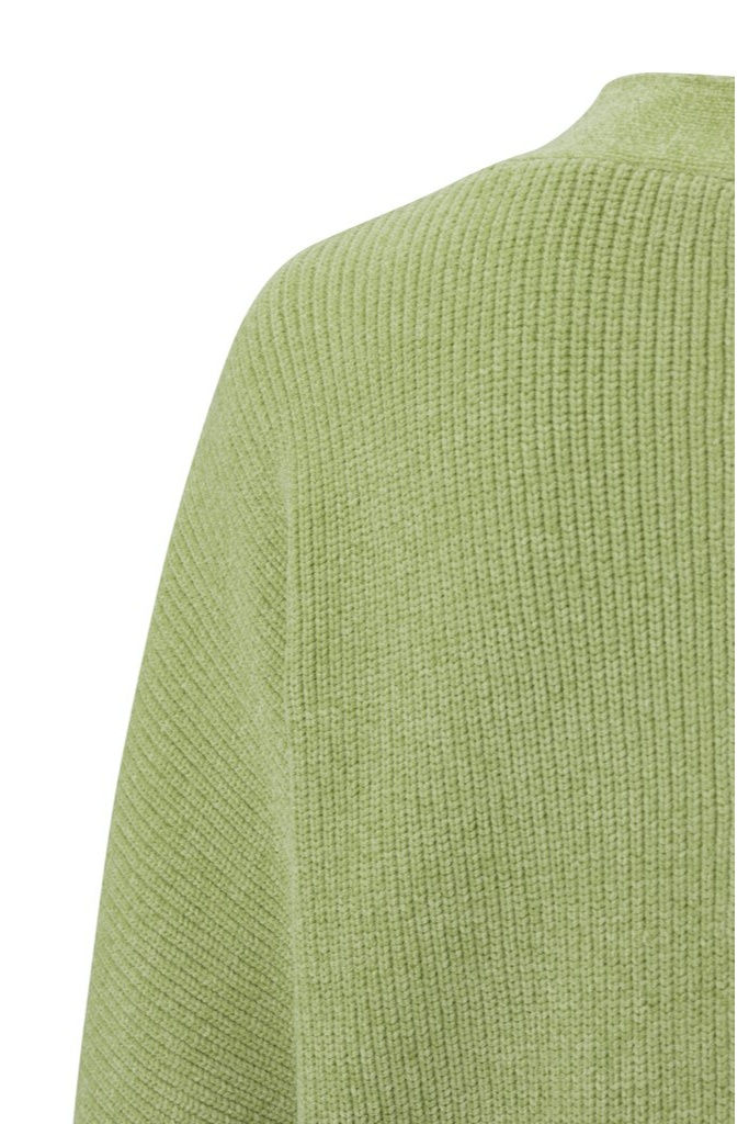 YAYA - Sveter zo ženilky Winter pear green - winter pear green YAYA - Sveter zo ženilky Winter pear green - winter pear green