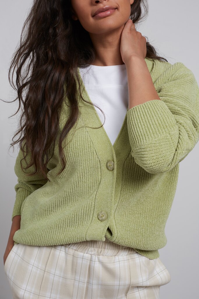 YAYA - Sveter zo ženilky Winter pear green - winter pear green YAYA - Sveter zo ženilky Winter pear green - winter pear green