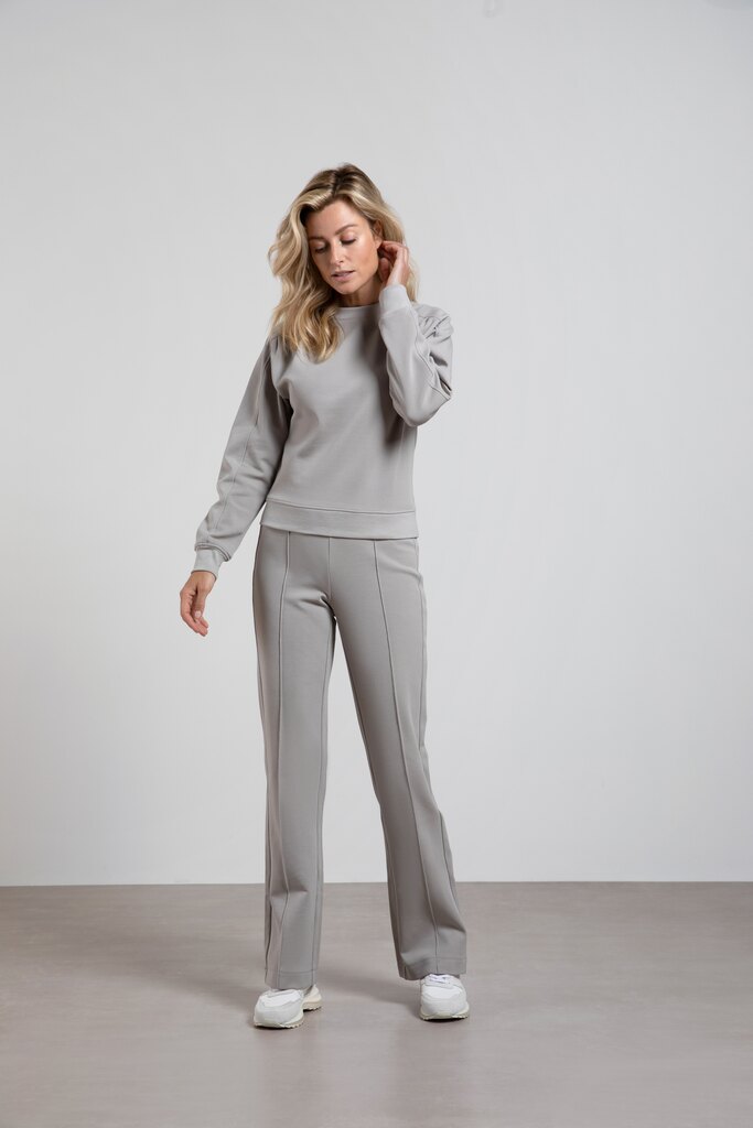 YAYA - Mikina so záhybmi Thunderstorm grey - thunderstorm grey YAYA - Mikina so záhybmi Thunderstorm grey - thunderstorm grey