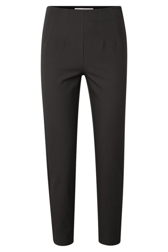 YAYA - Nohavice slim Bristol black - bristol black