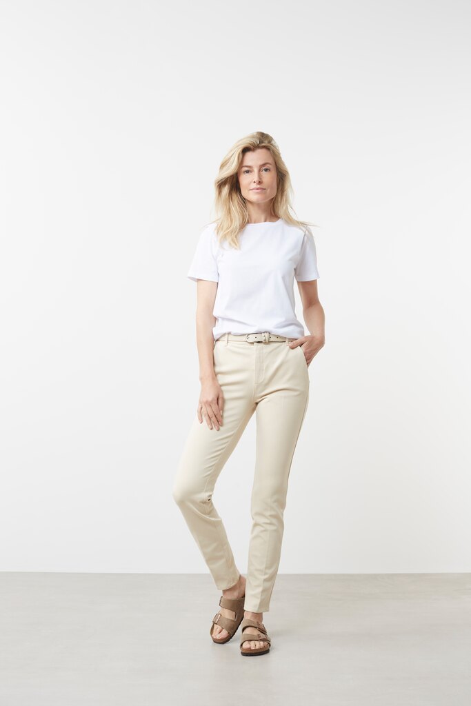 YAYA - Nohavice chino Tapioca sand - tapioca sand YAYA - Nohavice chino Tapioca sand - tapioca sand