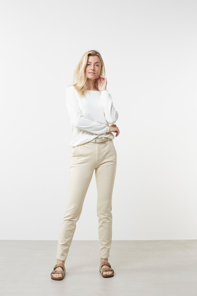 YAYA - Nohavice chino Tapioca sand - tapioca sand YAYA - Nohavice chino Tapioca sand - tapioca sand