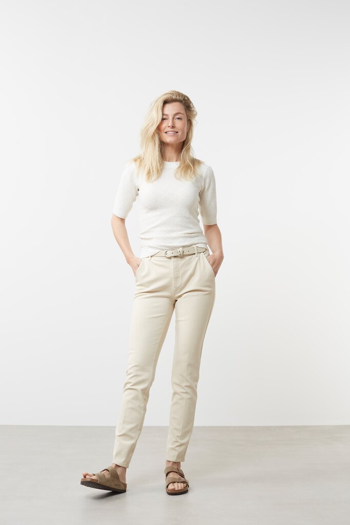 YAYA - Nohavice chino Tapioca sand - tapioca sand YAYA - Nohavice chino Tapioca sand - tapioca sand