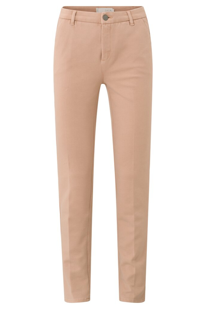 YAYA - Nohavice chino Camel brown - camel brown YAYA - Nohavice chino Camel brown - camel brown