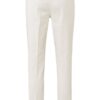 YAYA - Nohavice chino basic Onyx white - onyx white