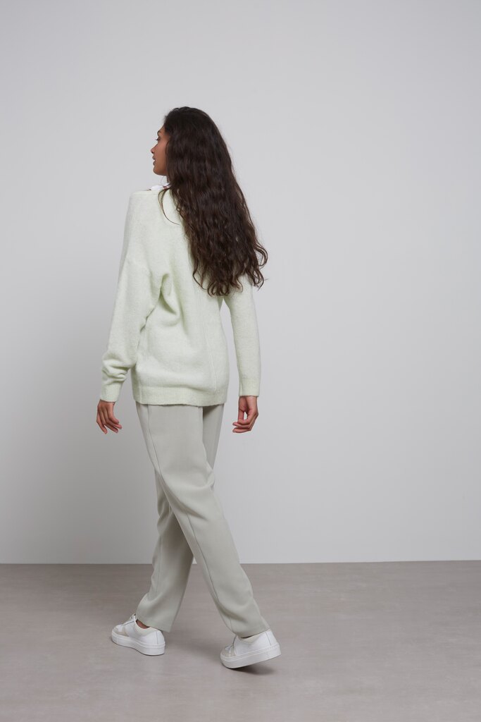 YAYA - Nohavice so záševkami Elm green - elm green YAYA - Nohavice so záševkami Elm green - elm green