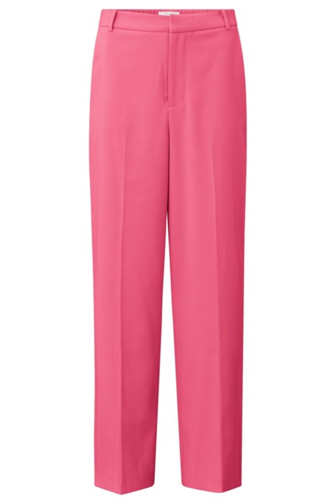 YAYA - Nohavice s rovným strihom Party punch pink - party punch pink