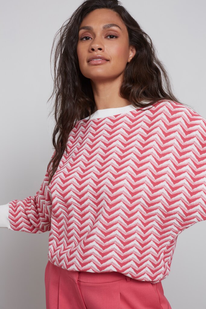 YAYA - Nohavice s rovným strihom Party punch pink - party punch pink YAYA - Nohavice s rovným strihom Party punch pink - party punch pink